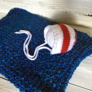 newborn patriotic bonnet layering blanket